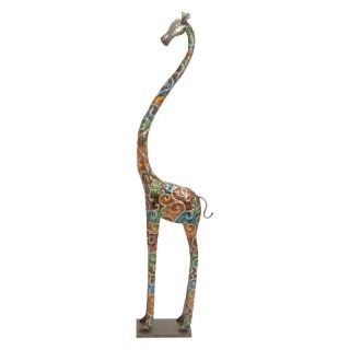 Aspire 73H in. Tall Colorful Giraffe Multicolor   13837