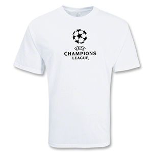 Euro 2012   UEFA Champions League Classic Logo T Shirt (White)