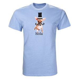 Euro 2012   Hola Chihuahua T Shirt (Sky)