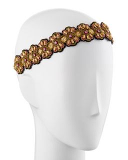 Metallic Beaded Headbands, Multi