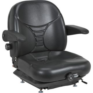 Michigan Seat Highback Suspension Seat   Black, Model# V 5300