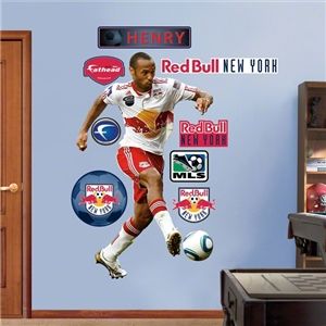 Fathead New York Red Bulls Thierry Henry Wall Graphic