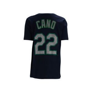 Seattle Mariners Cano Majestic MLB Youth Official Player T Shirt