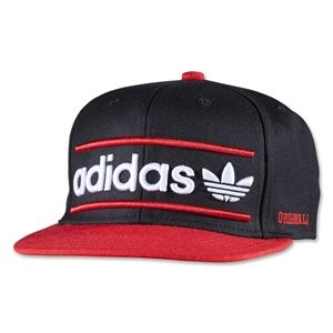adidas Originals Heritage Snapback Hat (Blk/Red)