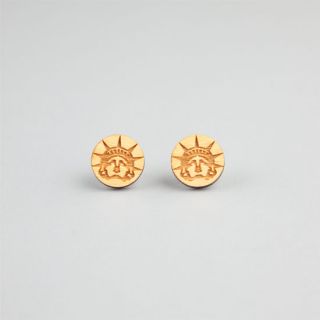 Liberty Stud Earrings Natural One Size For Women 240230423