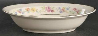 Syracuse Cliftondale 9 Oval Vegetable Bowl, Fine China Dinnerware   Old Ivory,