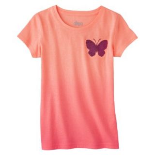 Circo Girls Tee Shirt   Mesmerizing Orange XS