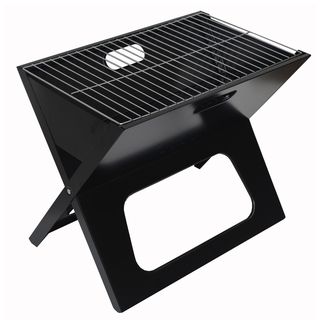 Black Portable Charcoal Grill