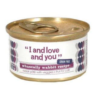 Whascally Wabbit Pate Canned Cat Food, 3 oz