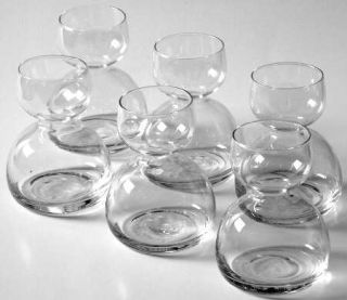 Judel Plain Non Optic Water/Scotch/Soda (Set of 6)   Clear,Undecorated,Non Optic