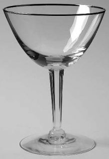Fostoria Beloved (Stem 6089, Plat) Champagne/Tall Sherbet   Stem #6089,