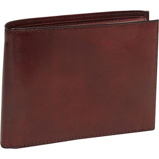 Old Leather Credit Wallet w/ID Passcase Dark Brown   Bosca Mens Wallets
