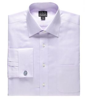 Signature Spread Collar French Cuff Tailored Fit Dress Shirt JoS. A. Bank
