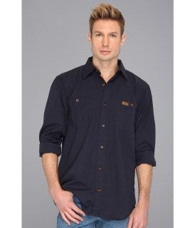 Carhartt Trade L/S Shirt Mens Long Sleeve Button Up (Navy)