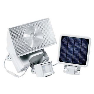 Motion Activated Solar Halogen Security Floodlight Multicolor   40110