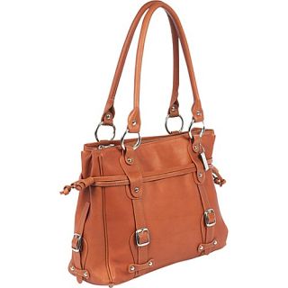 Catalina Laptop Handbag   Saddle