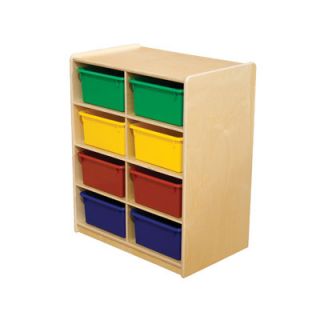 Wood Designs Storage Unit with 5 8 Letter Trays WD1824 Tray Option Assorted
