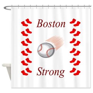  Boston Strong Shower Curtain  Use code FREECART at Checkout