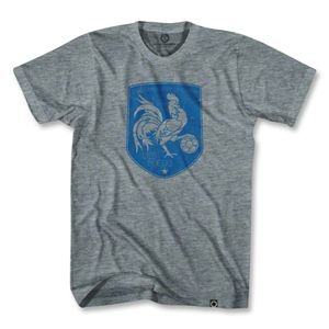 Objectivo France Rooster Shield T Shirt (Gray)