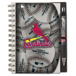 St. Louis Cardinals 5x7 Spiral Notebook And Pen Set