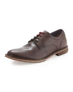 Beldon Two Tone Lace Derby, Brown Leather