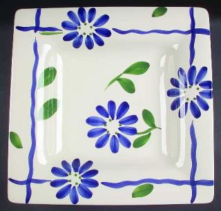 Pfaltzgraff Springwood 14 Square Platter, Fine China Dinnerware   Stoneware, Bl