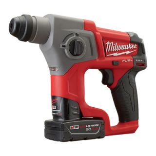 Milwaukee M12 Fuel 5/8in. SDS Plus Rotary Hammer Kit   12 Volt, Model# 2416 22XC