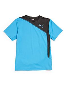 Puma Active Toddlers & Little Boys Swift Tee   Sky Blue
