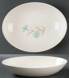 Taylor, Smith & T (TS&T) Boutonniere 8 Oval Vegetable Bowl, Fine China Dinnerwa
