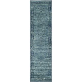 Safavieh Vintage Turquoise/ Multi Viscose Rug (22 X 10)