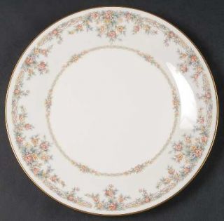 Noritake Gallery Dinner Plate, Fine China Dinnerware   Ivory,Multicolor Floral R