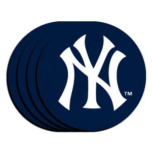 New York Yankees Neoprene Coaster Set 4pk