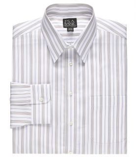 Traveler Wrinkle Free Patterned Pinpoint Collar Dress Shirt by JoS. A. Bank Men