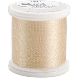 Silk Sparkle Gold Thread (100 Meter) (Gold Material Silk Add just a touch of glitter to large areas of stipplingThis package contains One (1) 100 meter spool of threadAvailable in gold and silver each sold separatelyImported Silk Add just a touch of gl