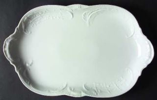 Rosenthal   Continental Sanssouci White 15 Oval Serving Platter, Fine China Din