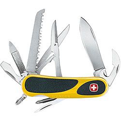 Swiss Army Evogrip 18 tool Yellow/ Black Knife