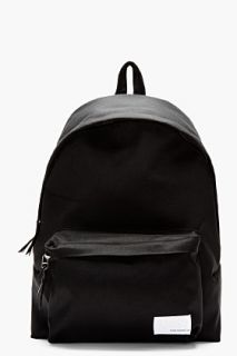 Nanamica Black Canvas Day Backpack