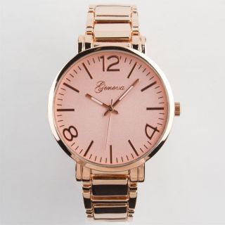 3 Number Boyfriend Watch Rose Gold One Size For Women 239142381