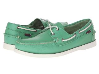 Sebago Docksides Mens Lace up casual Shoes (Green)