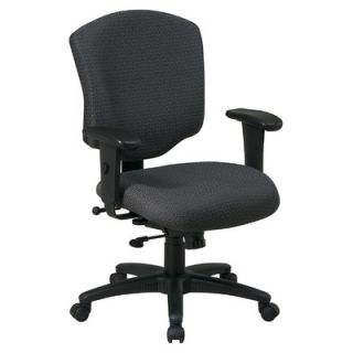 Office Star Work Smart Mid Back Executive Chair with Arms 41573