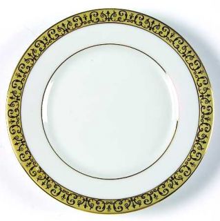 Royal Gallery Gold Buffet Bread & Butter Plate, Fine China Dinnerware   Gold Enc