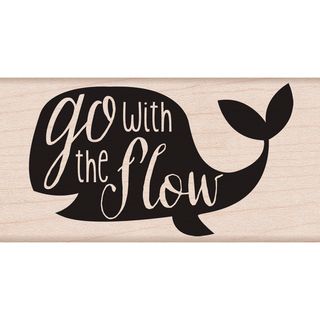 Hero Arts Mounted Rubber Stamps 4x2 go With The Flow