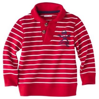 Cherokee Infant Toddler Boys Nautical Sweatshirt   Red Explosion 3T