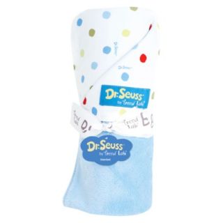 Dr. Seuss One Fish Two Fish Dot Blanket