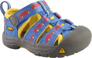 Infants/Toddlers Keen Newport H2   Strong Blue Cyber Yellow Wagon Aquatic Shoes