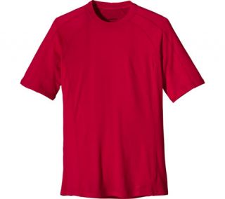 Mens Patagonia Merino 2 Lightweight T Shirt   Red Delicious/Red Delicious Athle