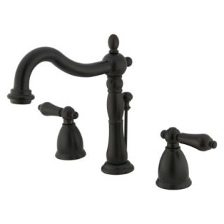 Victorian Oil Rubbed Bronze Widespead Bathroom Faucet