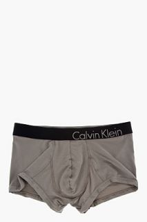 Calvin Klein Underwear Taupe Microfiber Low_rise Bold Briefs
