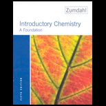 Introduction to Chemistry  A Foundation / Text Only