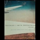Calculus 1 With Precalc.  Volume 1 CUSTOM<